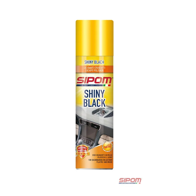 SPRAY ZA ARMATURO SHINY BLACK Vanilija 600ml